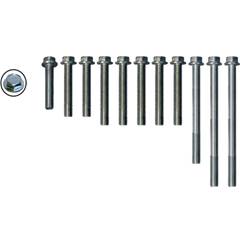 Kit Parafuso Zincado FixaçaoTampa Motor Biz 100