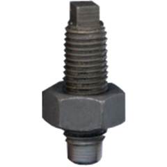 Parafuso Regulagem Válvula Titan - Cabeça Quadrada Ponta Polida