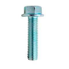 Parafuso Sextavado Flangeado Para Motocicleta Zincado Chave 10 6x35