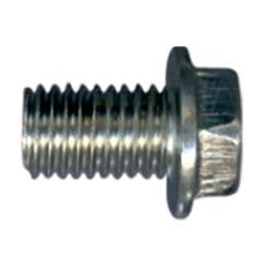 Parafuso Sextavado Flangeado Para Motocicleta Zincado Chave 8 6x10