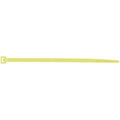 Abraçadeira De Nylon Amarela 20cm x 2,5mm