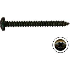 Parafuso Rosca Soberba Cabeça Panela Phillips Preto 4,2x38