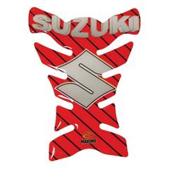 Protetor Resinado Pu Tanque Suzuki Vermelho