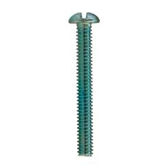 Parafuso Rosca Maquina Cabeça Redonda Fenda 1/8x1