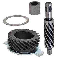 Conjunto Engrenagem/Pinhão VelocimetroTitan 150 Ks Freio Tambo - Ferro