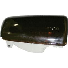 Lente Pisca Titan 2000/Cbx 250/Twister - Fumê com Alerta Amarelo