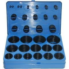 Kit Aneis Oring Com Maleta Plastica Azul