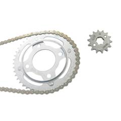 RELACAO COROA/PINHAO/CORRENTE FAN 125