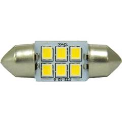 Led Lampada Torpedo Grande 42mm 24v Branco