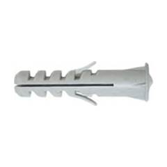 Bucha De Fixaçao Nylon Com Aba Branca 5mm