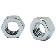 Porca Sextavada Rosca Grossa (UNC) Ferro 5.8 Zincada1/2