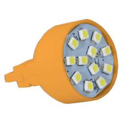 Lampada Led Ambar Esmagada Grande 12v