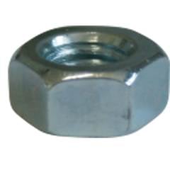 Porca Sextavada Rosca Grossa MA Ferro 5.8 Zincada 4mm