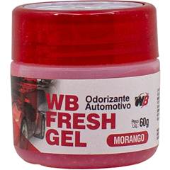 Aromatizante Automotivo em Gel WB Fresh Morango 60g