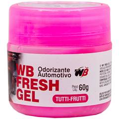 Aromatizante Automotivo em Gel WB Fresh  Tutti Frutti 60g