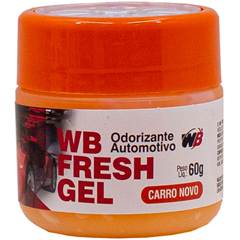 Aromatizante Automotivo em Gel WB Fresh Carro Novo 60g