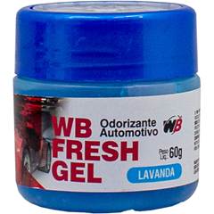 Aromatizante Automotivo em Gel WB Fresh Lavanda 60g