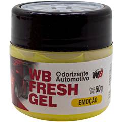 Aromatizante Automotivo em Gel WB Fresh Emocao 60g