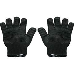 Luva De Algodão Preta Com Pigmento