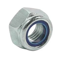 Porca Sextavada Auto Travante Com Nylon Rosca Grossa (MA) 12mm