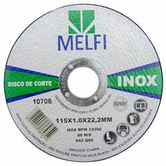Disco De Corte 115x1,0x22,2mm