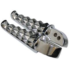 PEDALEIRA PIRAMIDE CROMADA CG125 TDS