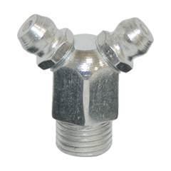 Graxeiro Curvo 45 Graus 10mm Saída Dupla