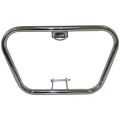 Protetor De Pernas Tradicional Ybr/Factor - Cromado