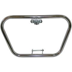 Protetor De Pernas Tradicional Titan 2000/Titan 125/Fan Ate 08 - Cromado