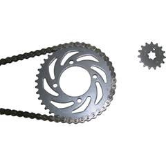 Kit Transmissão Crypton 2011/... - 15/41d 420hx108l