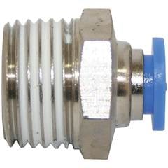 Conexao Pneumatica Reta Macho 1/2 x 08 Npt