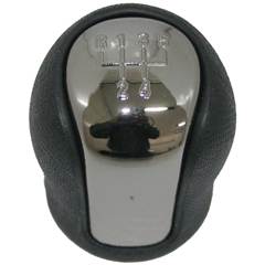 Bola Alavanca Cambio Prisma Preto Com Cromo Onix