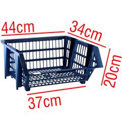 CESTO PEQUENO ENCAIXAVEL AZUL