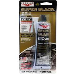 Silicone Preto 85gr Super Black