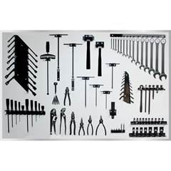 Painel Ferramentas Convencionais Compatível com Honda 910x1440mm - Somente Painel