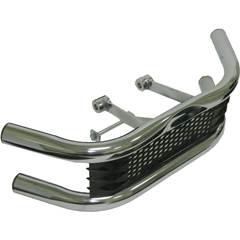 Protetor  De Pernas Racing Sport Cb 250 Twister 2015/... - Cromado