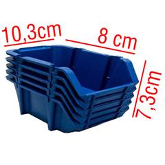 GAVETA N 3 AZUL ENCAIXAVEL