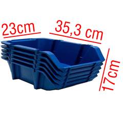 GAVETA N 7 AZUL ENCAIXAVEL