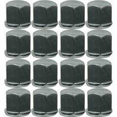 Jogo De Capa Cromado Para Parafuso Ch-17 16pc