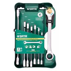 JG. CHAVE COMB. SPEEDY C/ CATRACA 8PÇS