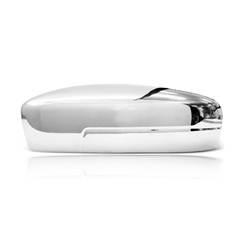 Capa Cromada Retrovisor Lado Esquerdo Sem Pisca Gol/ Voyage/ Saveiro G5 2008/2013