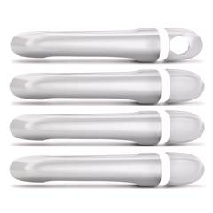 Capa Cromada Maçaneta Externa 4 Portas Palio G3/G4/G5 2005/2019 Grand Siena 2012/2021  Siena G3/G4 2005/2016 Strada 2020/2021 Mobi 2016/2021