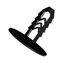 Grampo Espinha de Peixe Universal Preto 90x22x25