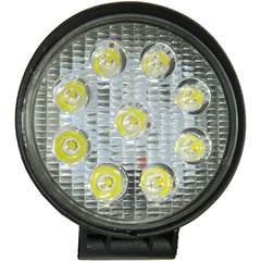 FAROL AUX. REDONDO 9 LED 27W BIVOLT