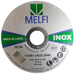 Disco De Corte 4.1/2x3/64x7/8 - 115x1,0x22,2mm