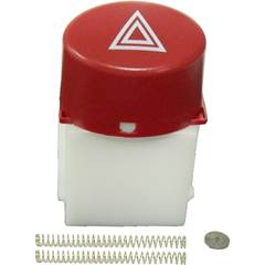 Botão Pisca Alerta Para Chave Direcional Strada/Siena/Palio Elx/Hlx/El 06/15