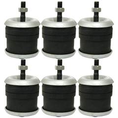 Kit Calco Cabine D-20 1985/1992 12 peças Com Ferragens