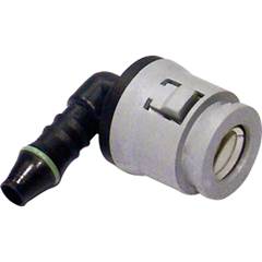 CONECTOR TUBOS 90º 5/16X5/16 CINZA