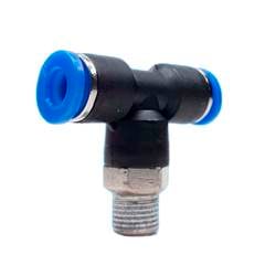 Conector Tee Macho Central 3/8 x 04 Npt