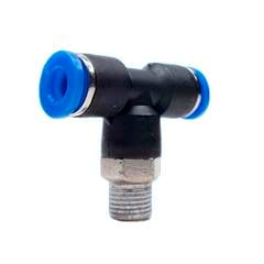 Conector Tee Macho Central 3/8 x 16 Npt